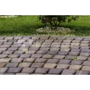 Тротуарная плитка Браер Классико круговая Color Mix Мальва 60 мм