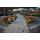 Тротуарная плитка Браер Классико Белый 60 мм