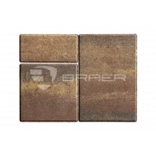 Тротуарная плитка Браер Старый город Ландхаус Color Mix Мальва 60 мм