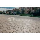 Тротуарная плитка Браер Старый город Ландхаус Белый 80 мм