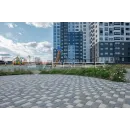 Тротуарная плитка Браер Классико Серый 60 мм