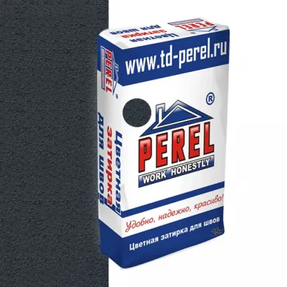 Затирка цветная Perel RL чёрный 25кг