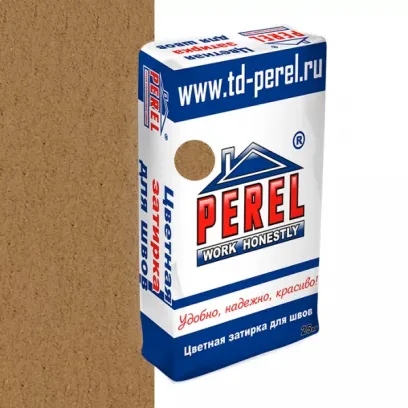 Затирка цветная Perel RL горчичный 25кг