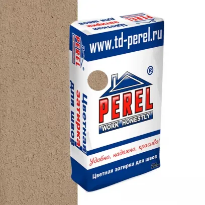 Затирка цветная Perel RL кремовый 25кг