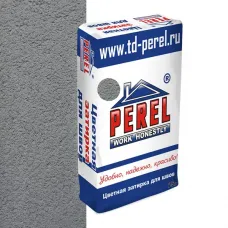 Затирка цветная Perel RL серый 25кг 