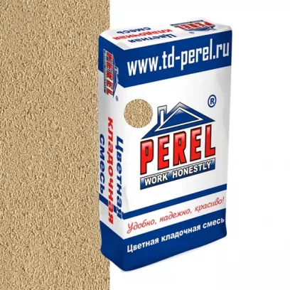 Кладочная смесь цветная Perel VL жёлтый 50кг