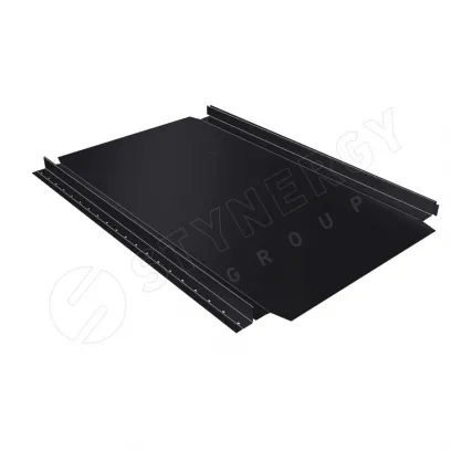 Фальцевая кровля Смарт Фальц Про CORUNDUM50® RAL 9005 0,5 глубокий чёрный