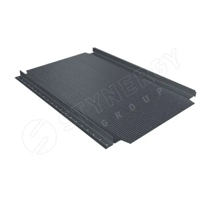 Фальцевая кровля Смарт Фальц Про гофрированный GRAPHITE45® матовый RAL 7024 0,45 графитовый серый