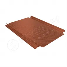 Смарт Фальц Про гофрированный GRAPHITE45® матовый RAL 8004 0,45 медно-коричневый