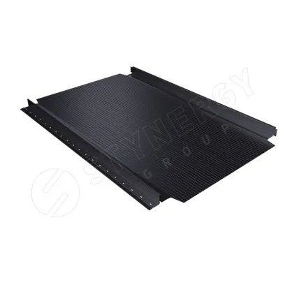 Фальцевая кровля Смарт Фальц Про гофрированный GRAPHITE45® матовый RAL 9005 0,45 глубокий чёрный