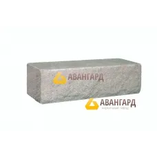 Кирпич рваный угловой Авангард серый ДКЛТ М250 220х90х65 мм