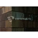 Кирпич облицовочный Braer PRO 78.09, 1 НФ, М150, 250х120х65 мм