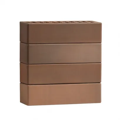Кирпич облицовочный Volgabrick, Флэш, Гладкий, 0,7 НФ, М200, 250х85х65 мм