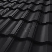 Гарда CORUNDUM50® матовый RAL 9005 0,5 глубокий чёрный
